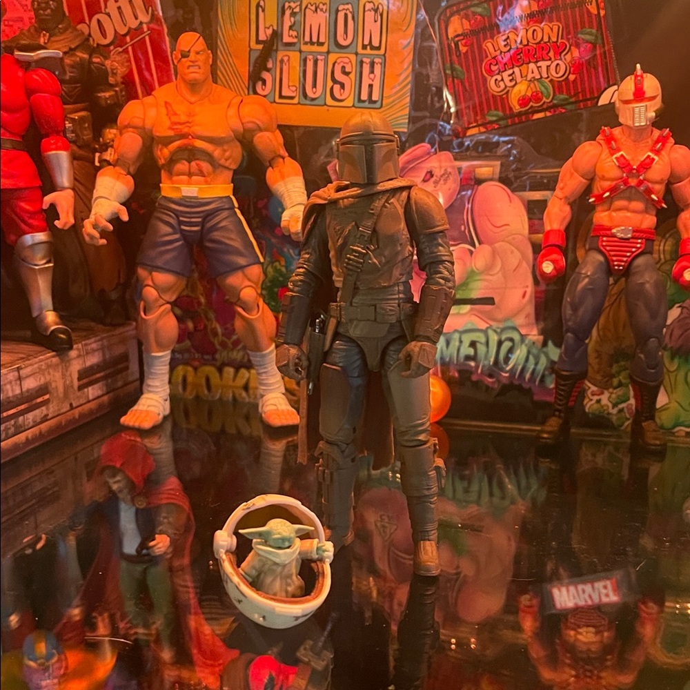 Hasbro Action Figure Set Trooper with Groku!